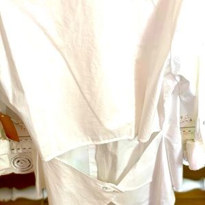 White Rachel Roy White cotton shirt